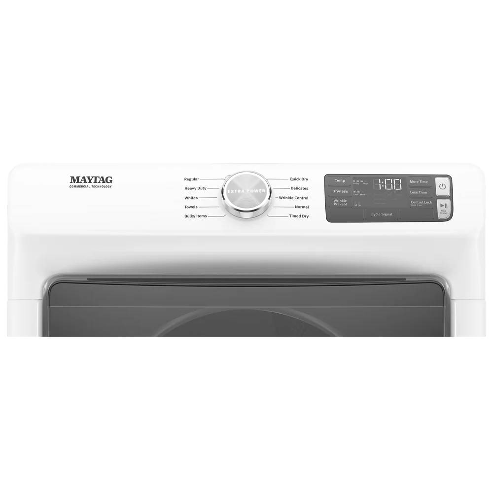 7.3 Cu. Ft. White Front Load Electric Dryer X13885