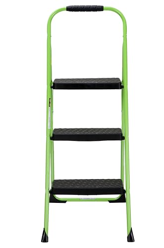 Gray Steel Step Stool P7106