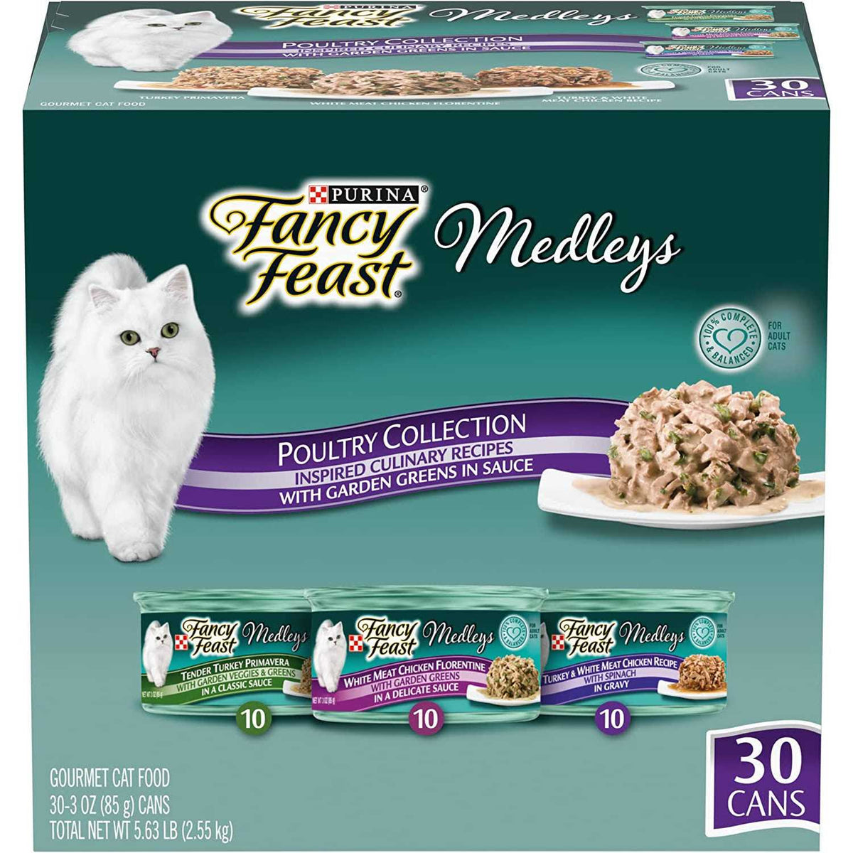 Wet Cat Food Variety Pack in Sauce W120549