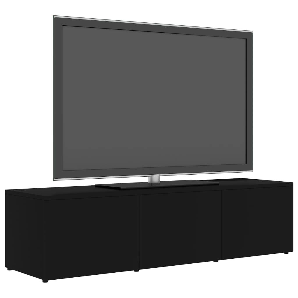 TV Cabinet Black Chipboard J839938