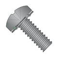 10-32 x 1/2" SEMS Screws, Internal Tooth Washer, Phillips Pan Head, Steel, Black Oxide Y10979