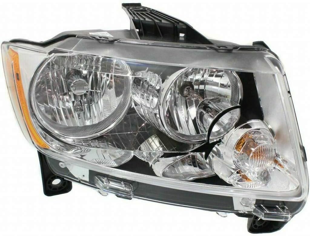 Jeep Grand Cherokee Headlight Assembly Halogen Driver Side X11031