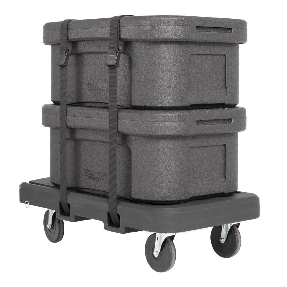 Gray Flatbed Utility Dolly X272