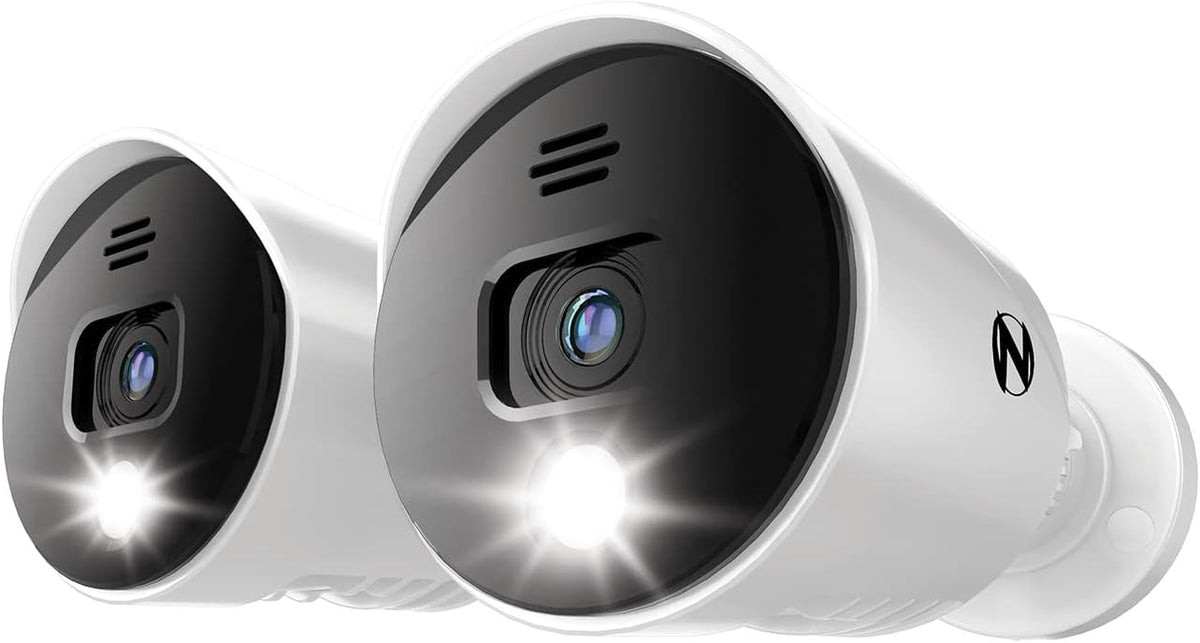 16 Channel Bluetooth Video Home Security Camera System with 12 Wired 1080p HD Indoor/Outdoor Spotlight Cameras with Audio and 1TB Hard Drive U7247