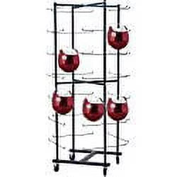 Rolling Football Helmet Rack H4520