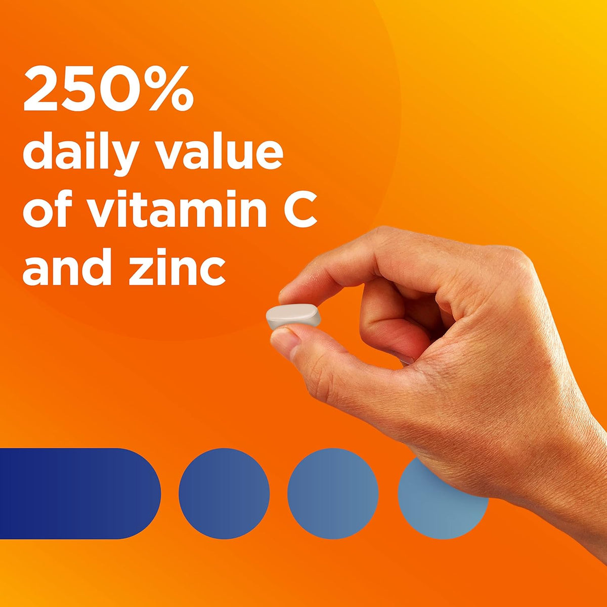 280 Mini Tablets Men's Daily Multivitamin with Zinc and Vitamin C Z943325