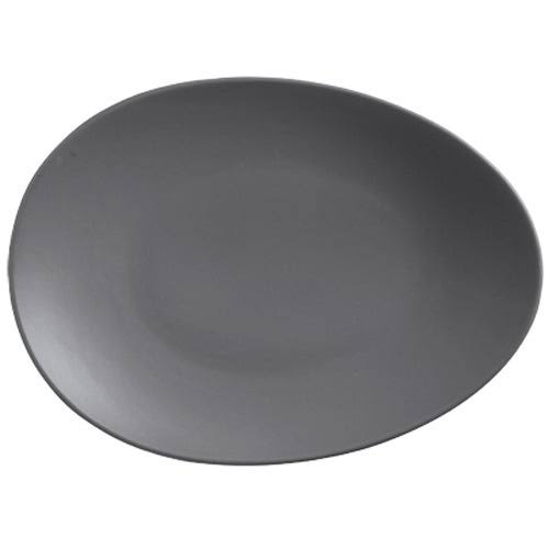 Onyx Satin Matte Porcelain Coupe Plate - 12/Case W262