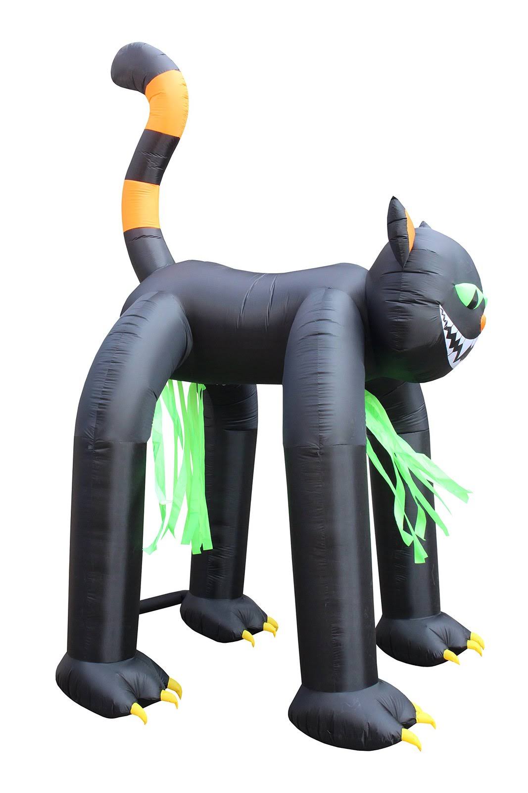 Jumbo Inflatable Black Cat Archway N231785