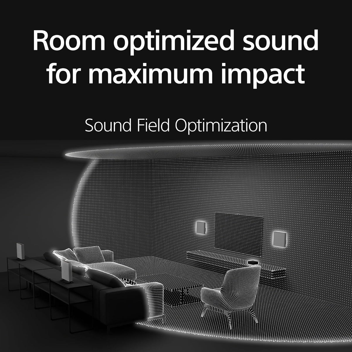 16 Total Speakers Home Theater Surround Sound System with 4 Wireless Speakers A728