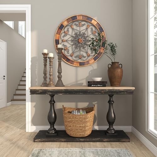 Brown Metal Wall Decor V18639