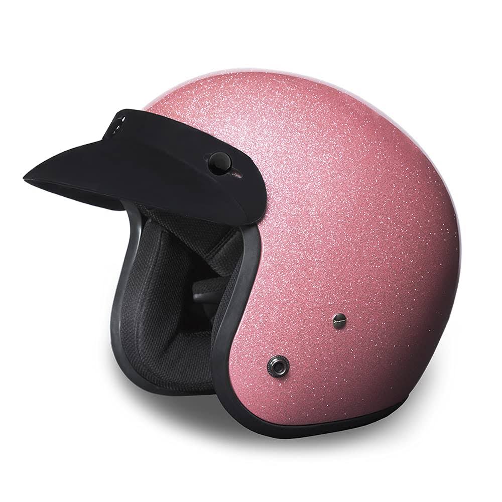 Pink Metal Flake Helmet B345