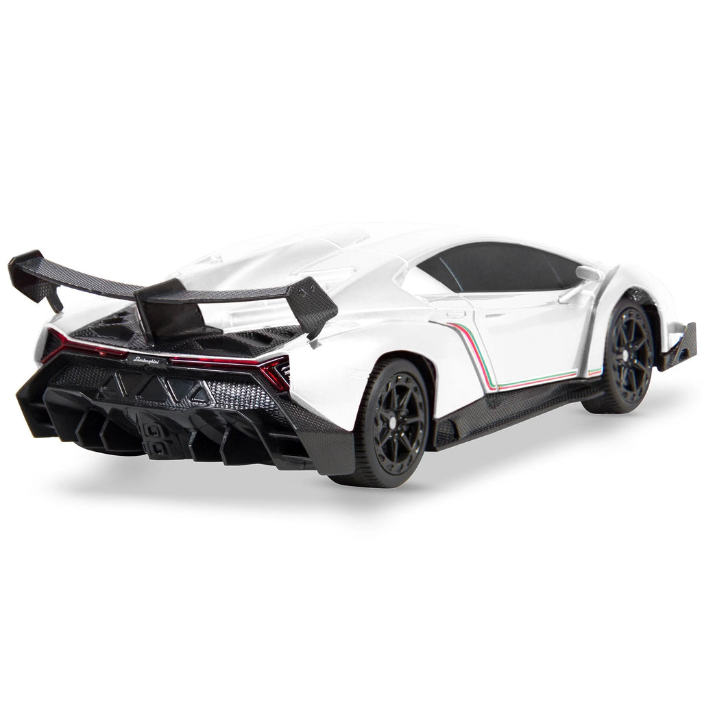 White RC Lamborghini Veneno Sport Racing Car with 2.4GHz Remote Control H40840