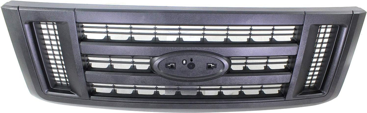 Black Plastic Grille Assembly for Ford E-350 Super Duty R951