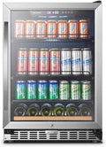 24 Inch 110 Cans Built-in Beverage Cooler Refrigerator Z966673