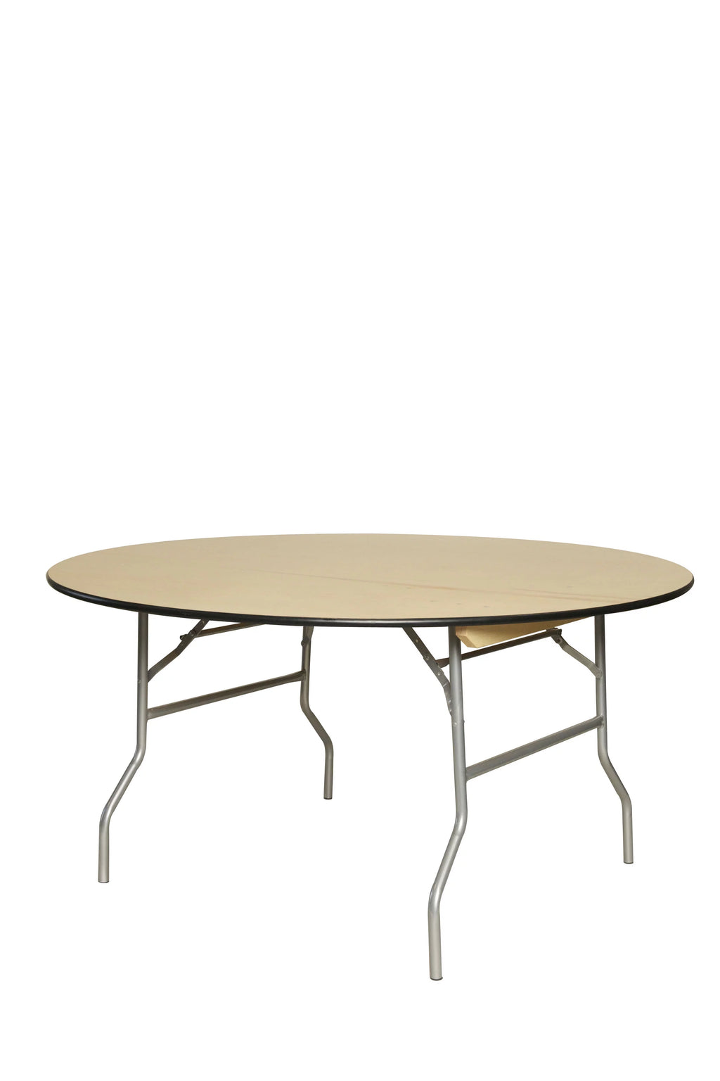 60" Round Birch Wood Table Y319