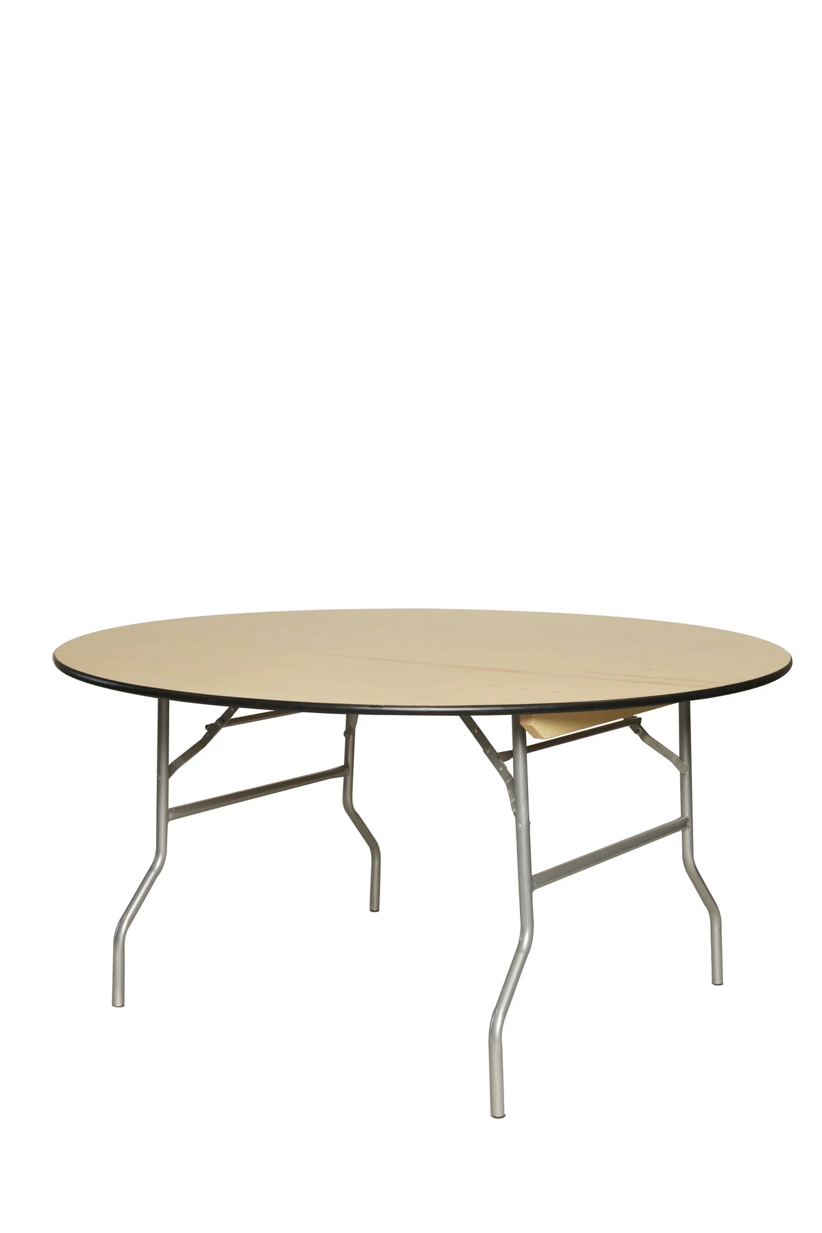 60" Round Birch Wood Table Y319