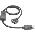 DisplayPort 1.2 to VGA Active Adapter Cable, 10 ft. O213
