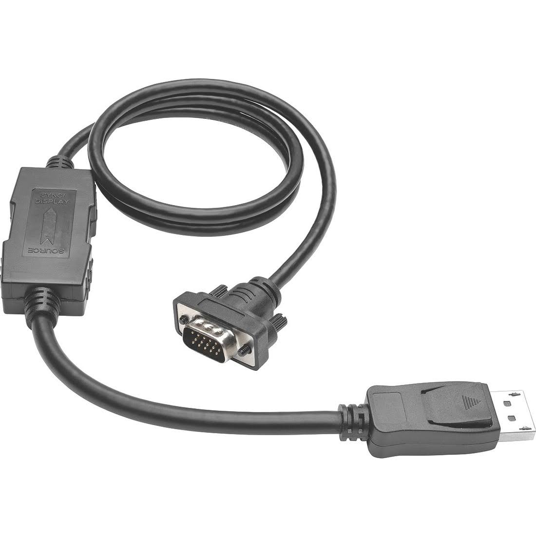 DisplayPort 1.2 to VGA Active Adapter Cable, 10 ft. O213