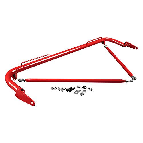 Universal Racing Harness Bar Kit, 48 - 51 in., Red, Black A294597