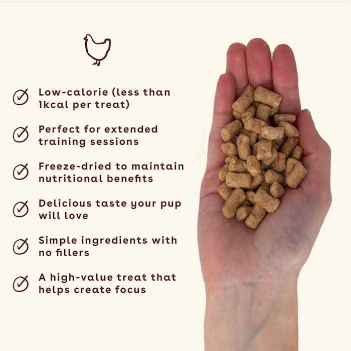 Chicken Freeze-Dried Dog Treats P31605