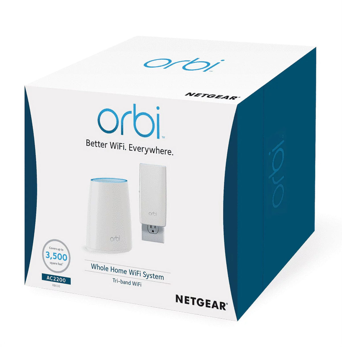 Tri-Band Mesh WiFi System with Router and Satellite Extender J521
