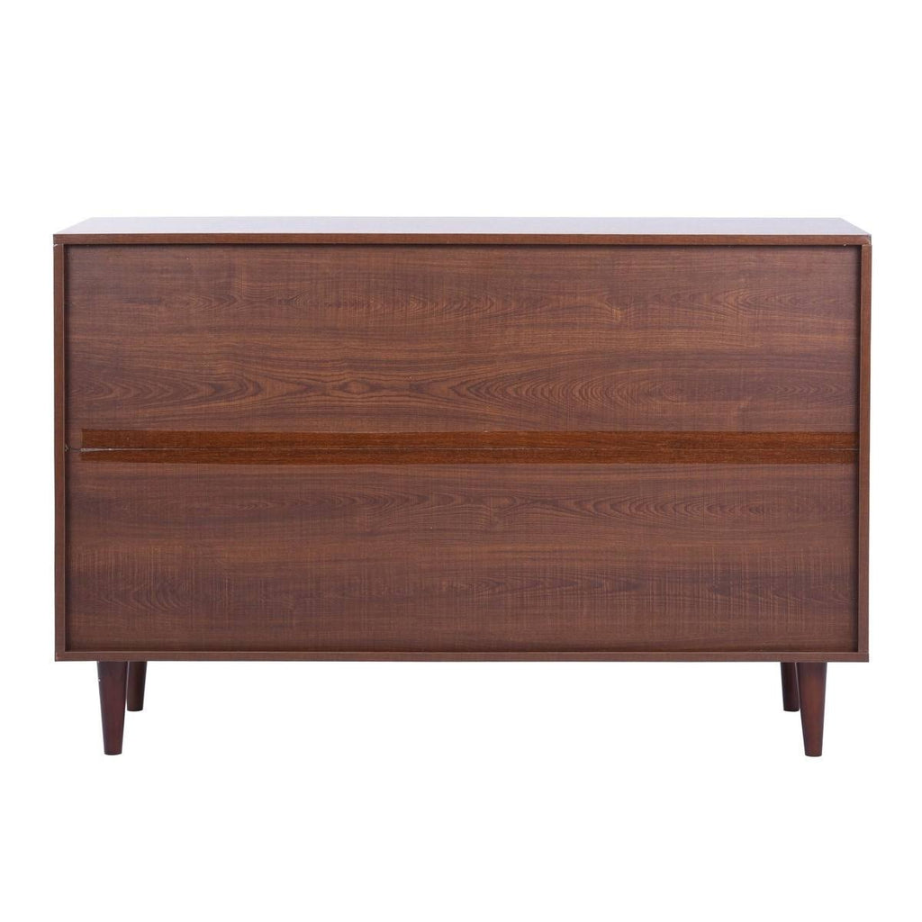 Brown Solid Accent Cabinet with Storage Q75172