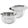 3 Piece Stainless Steel Prep Bowl Set S279588