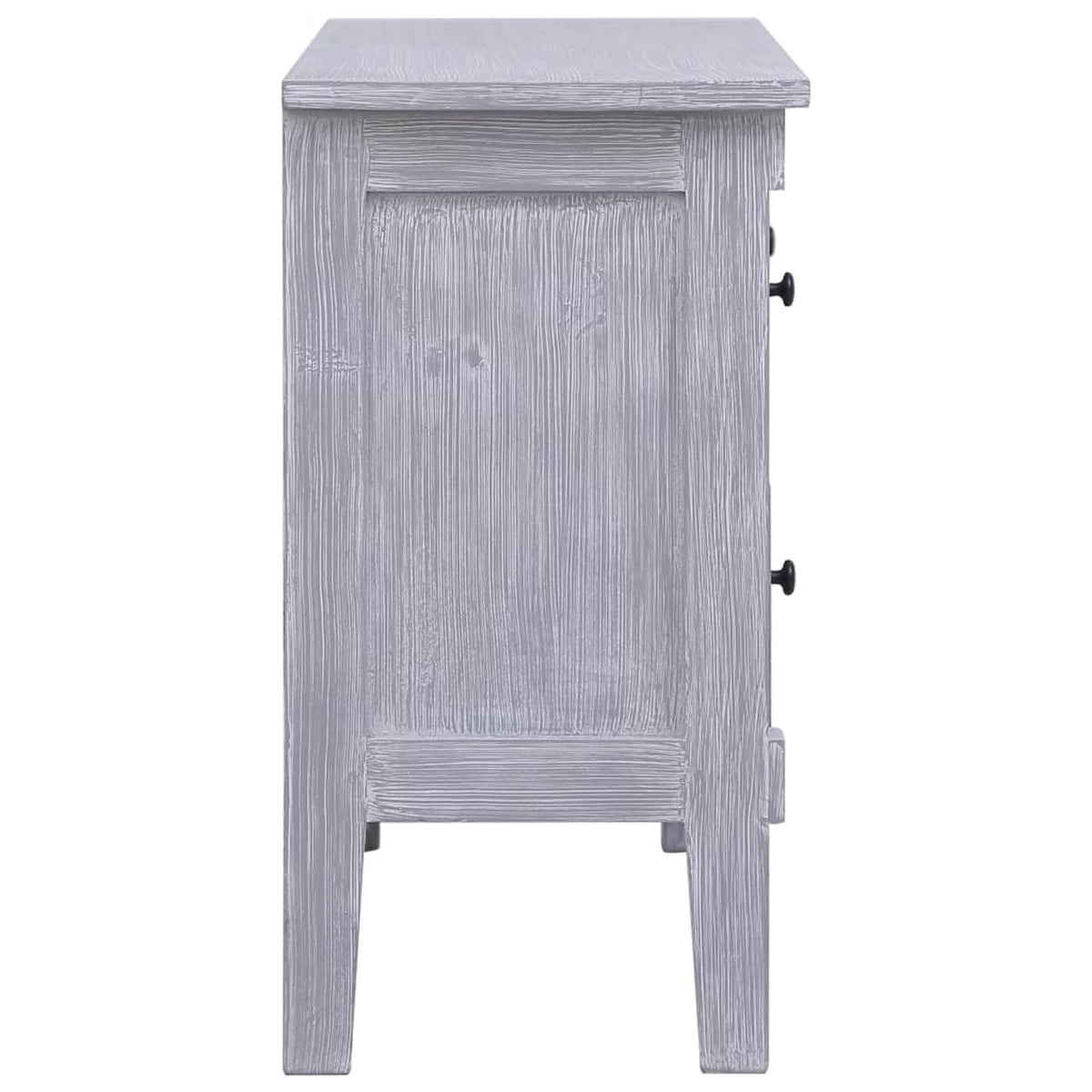 Mahogany Wood Storage Cabinet with 2 Drawers K993926