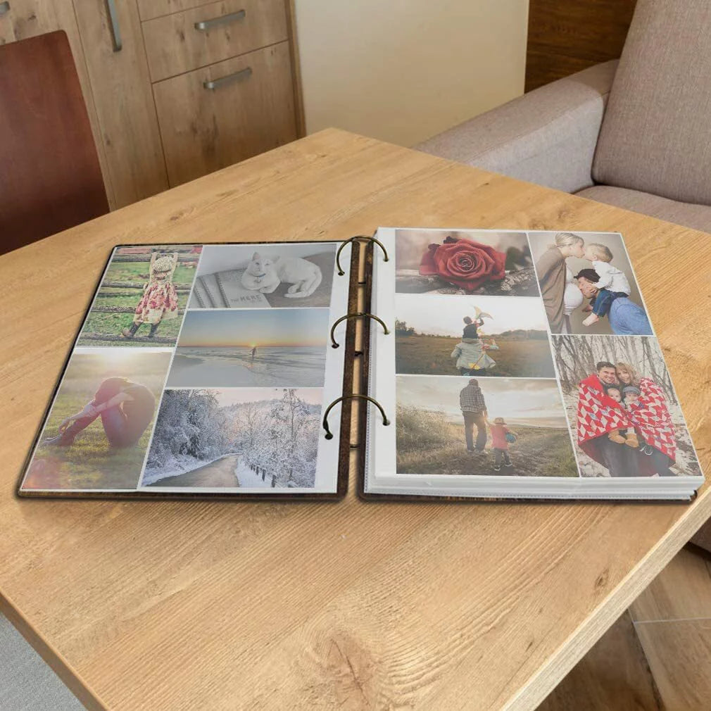 4x6 Photo Album with Dried Flower Cover G1217