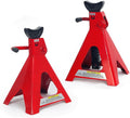 2PC Jack Stand 12-Ton Capacity Adjustable Height Self-Locking Ratchet U824772