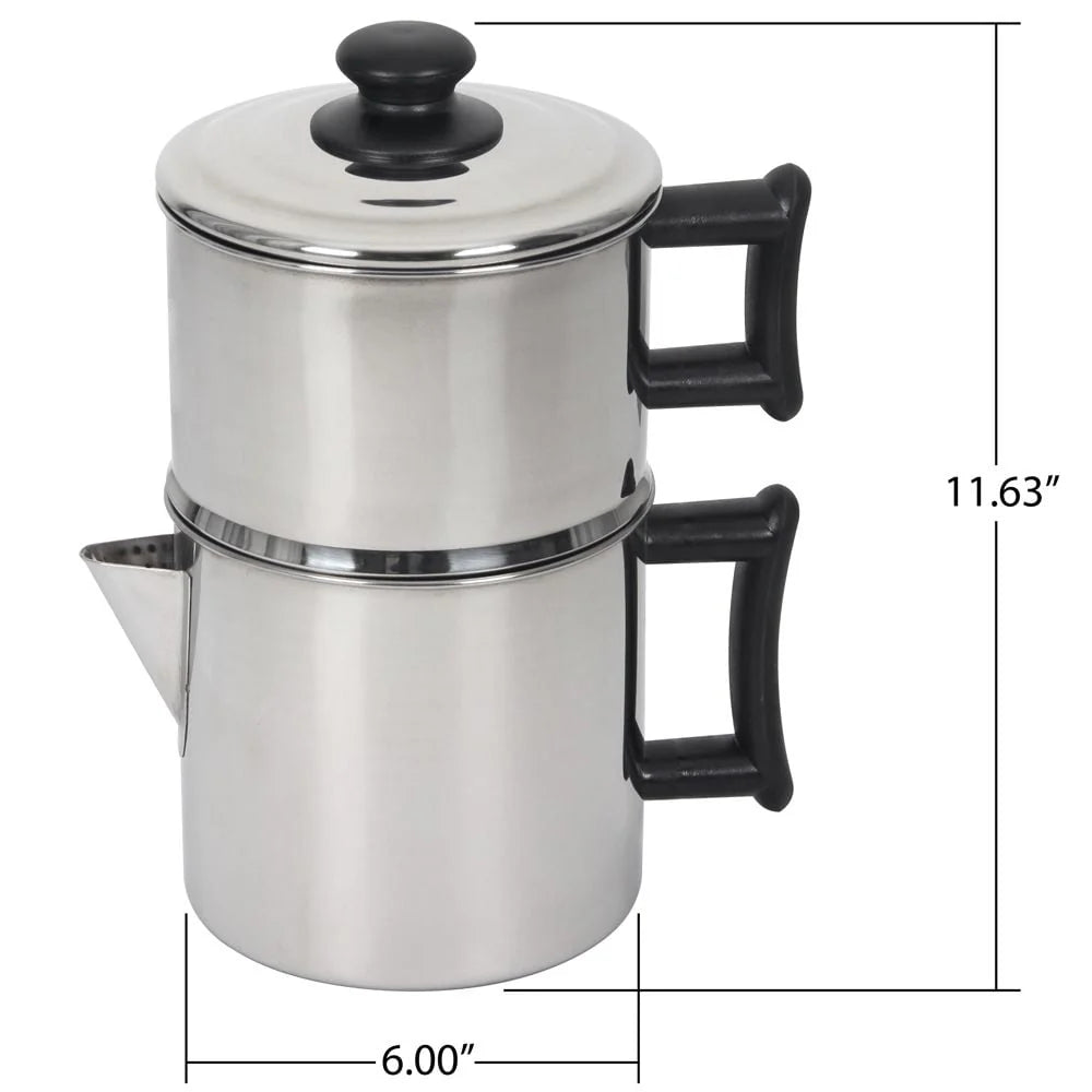 10-Cup Stainless Steel Drip Coffee Maker R402