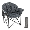 Oversized Folding Camping Chair with Cup Holder & Carry Bag H163347