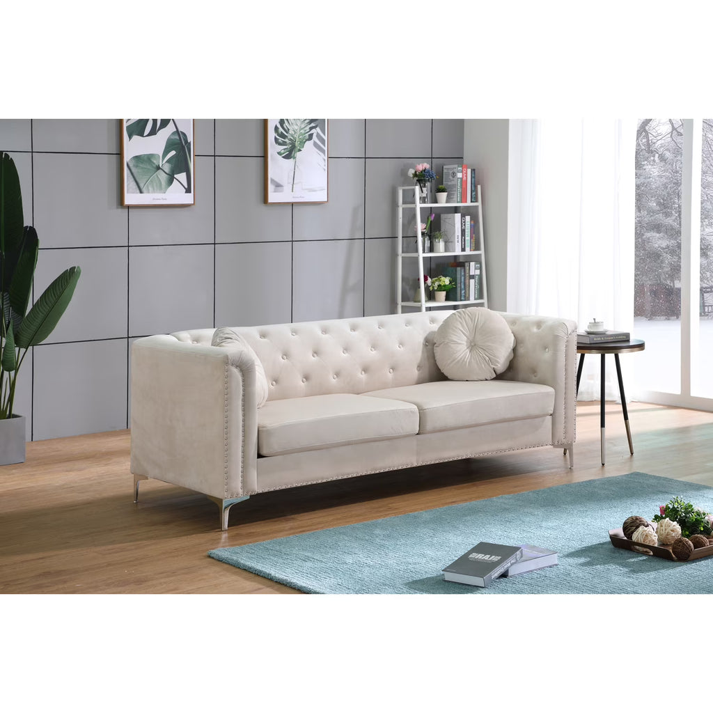 Ivory Sofa P4217