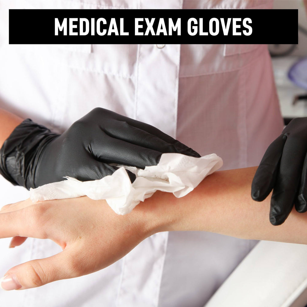 California Blue Nitrile Exam Gloves H818