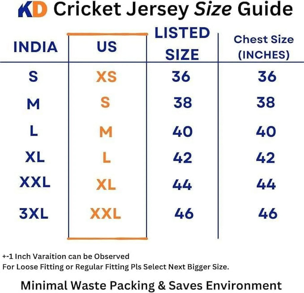 RCB VIRAT 18 Men's Cricket Jersey Half-Sleeve H56936