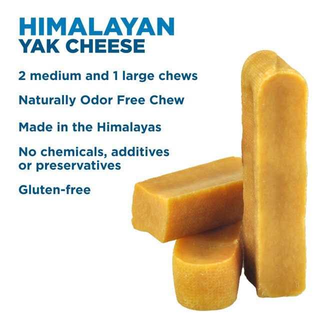 Himalayan Golden Yak Cheese Chews Dog Treats S81102