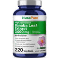 Banaba Leaf Extract 3000 mg 220 Veg Caps Q193092