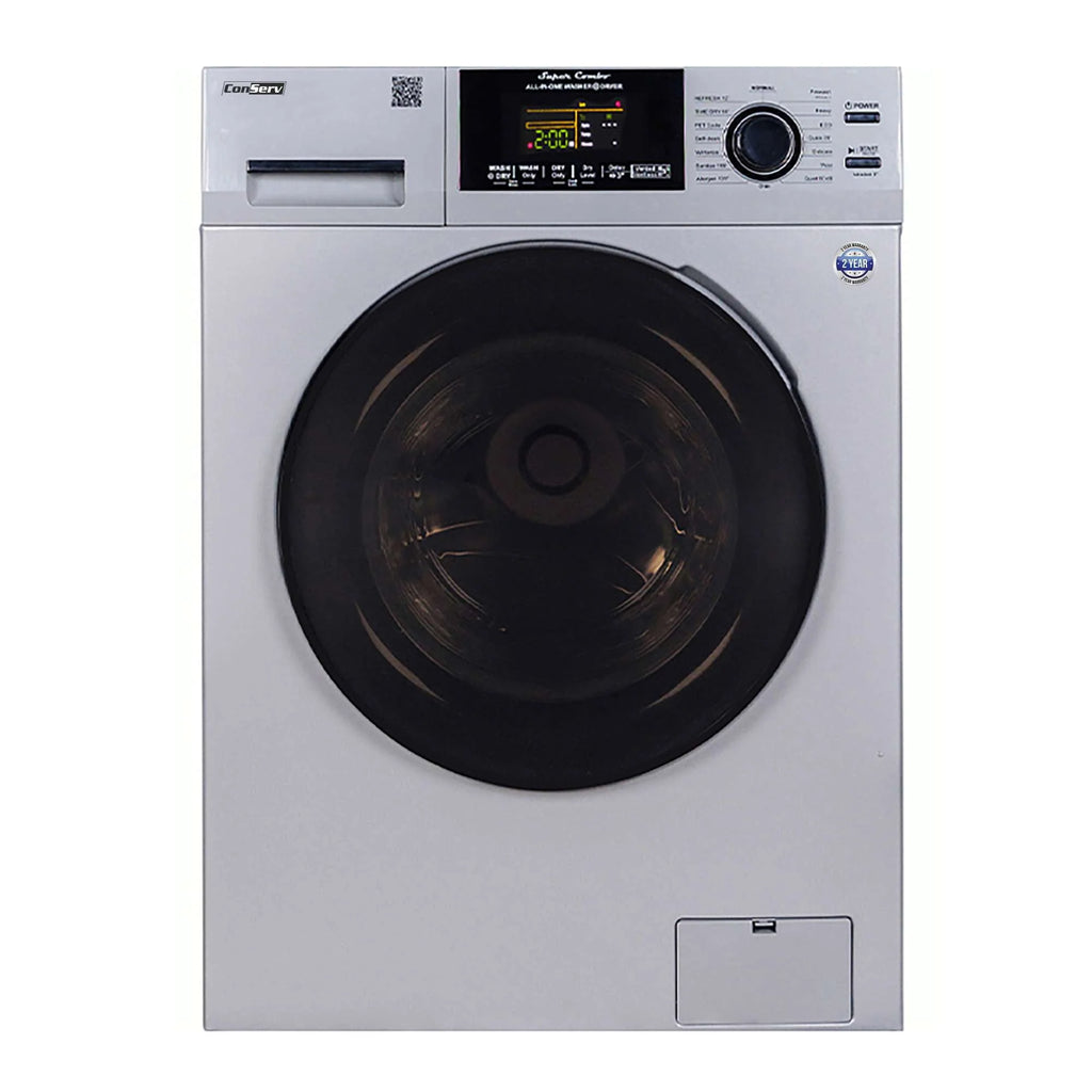 15 lbs Compact Combo Washer Dryer with Pet Cycle in White J763