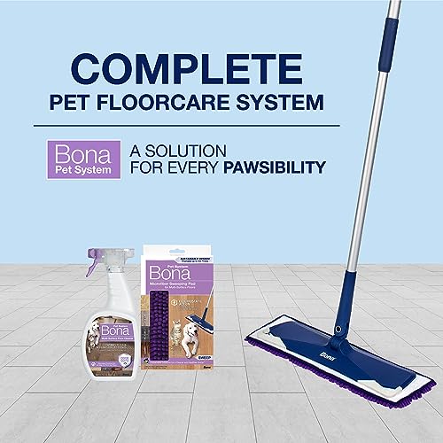 Microfiber Floor Mop with Microfiber Cleaning Pad and Microfiber Dusting Pad W72082