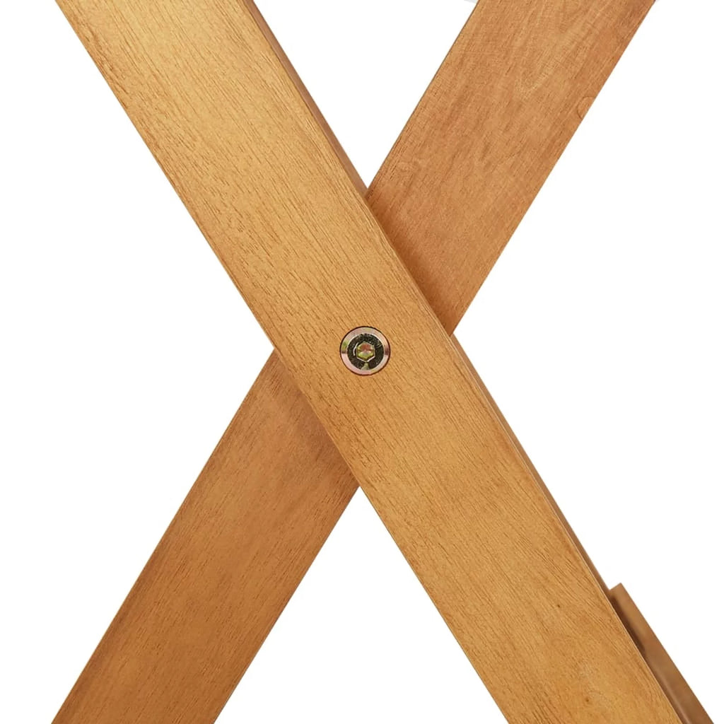 Folding Garden Table Solid Acacia Wood L421378