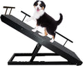 Adjustable Pet Ramp with Non Slip Traction Mat, Safety Side Rails, Black, Pack of 2 V924044