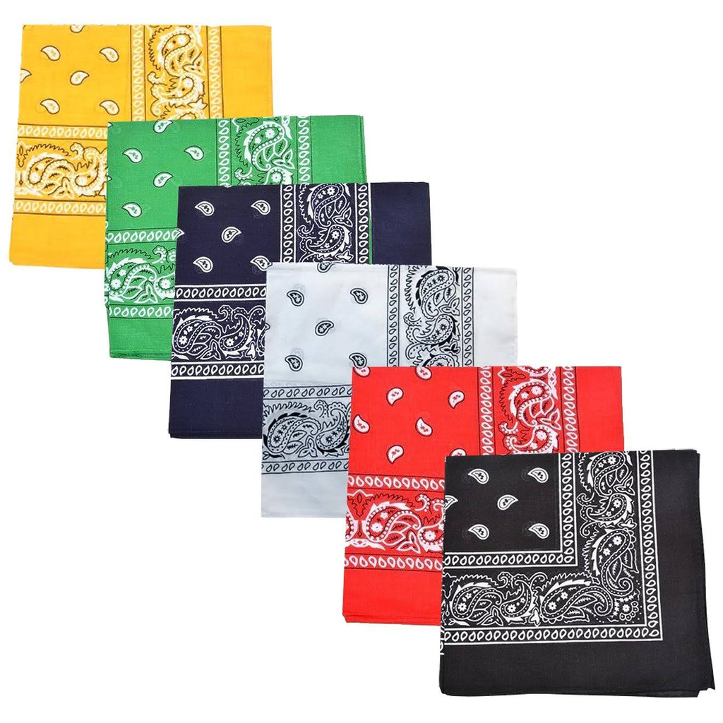 Black Multi-Purpose Bandana Pack of 200 E8711