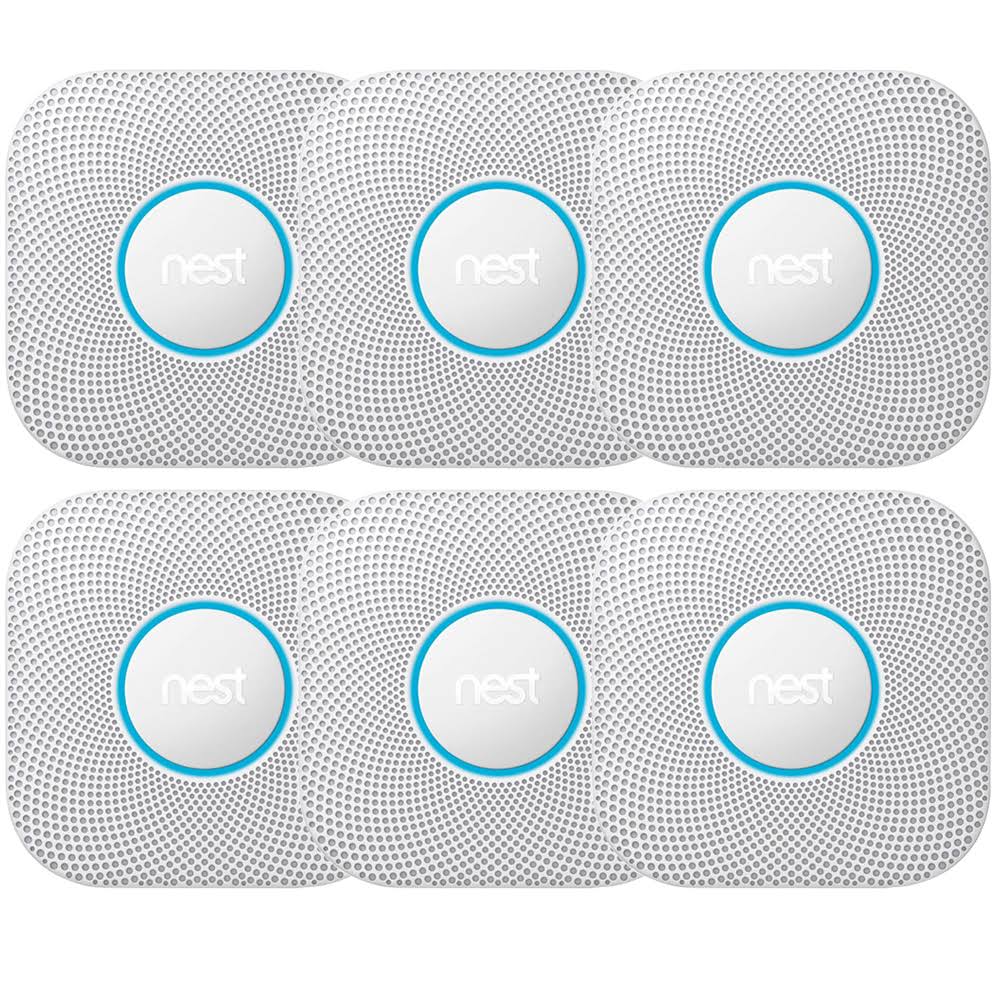 White Smoke and CO Alarm Battery 3-Pack B881