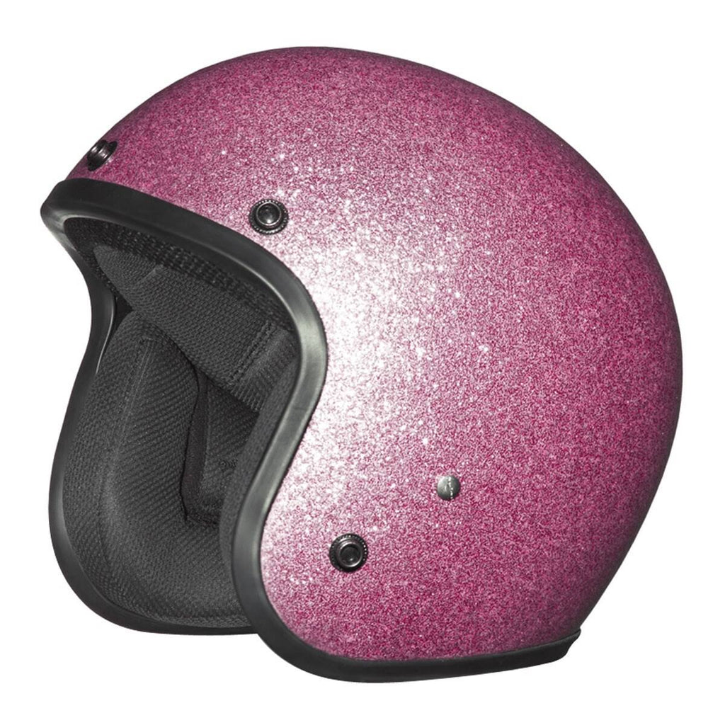 Pink Metal Flake Helmet B345