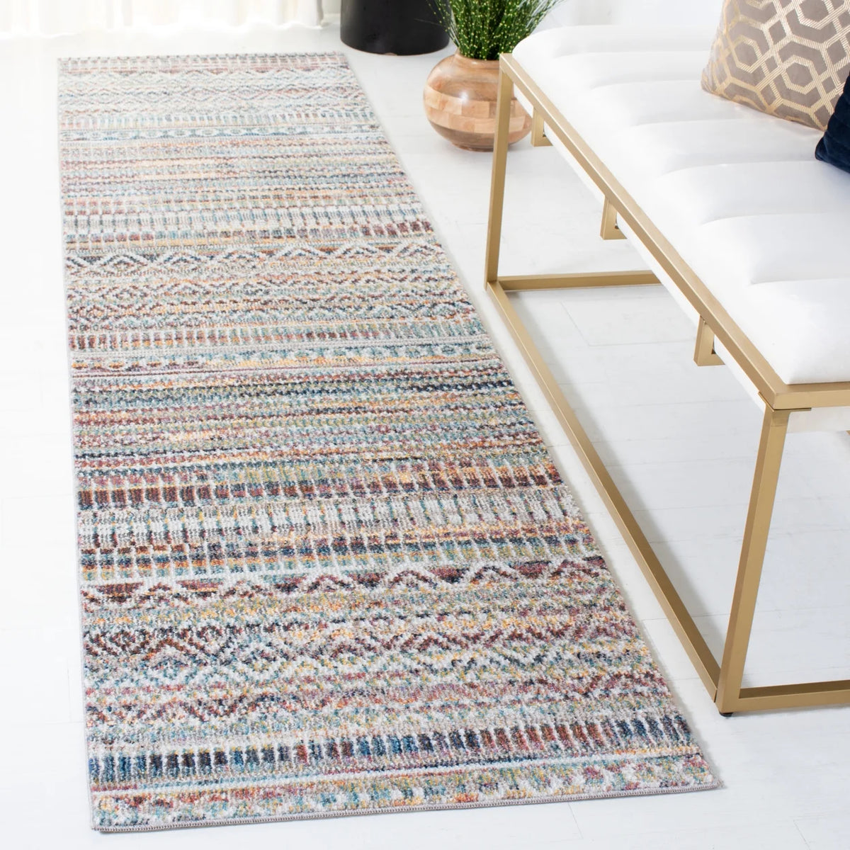 Rust / Gold Rug N373578