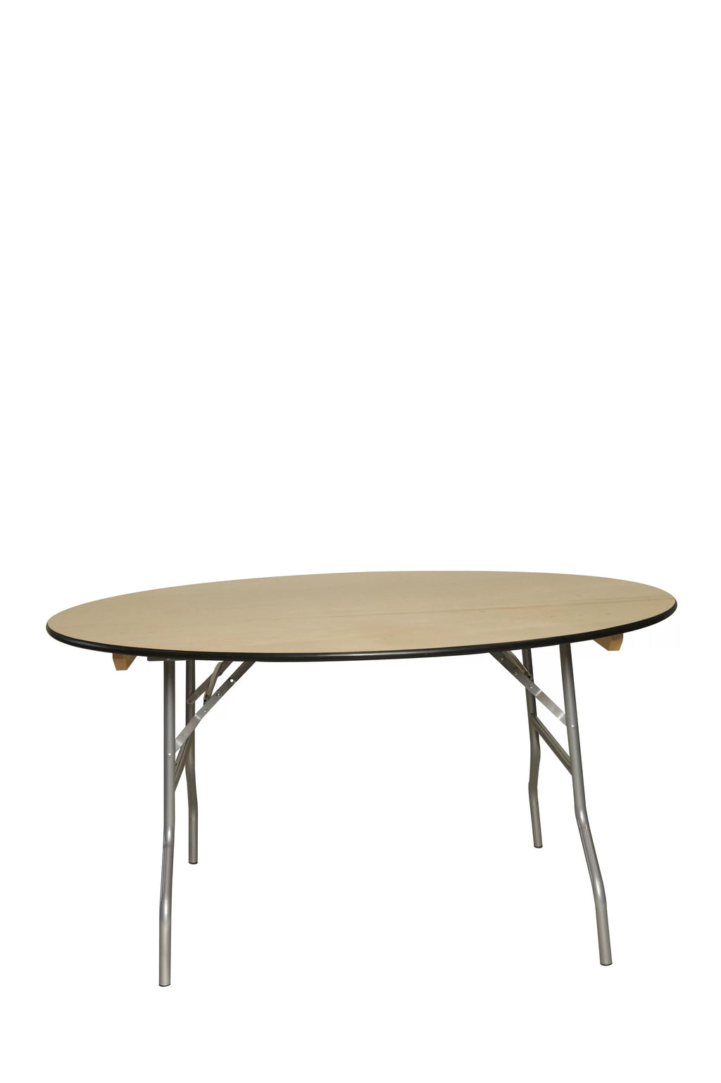 60" Round Birch Wood Table Y319
