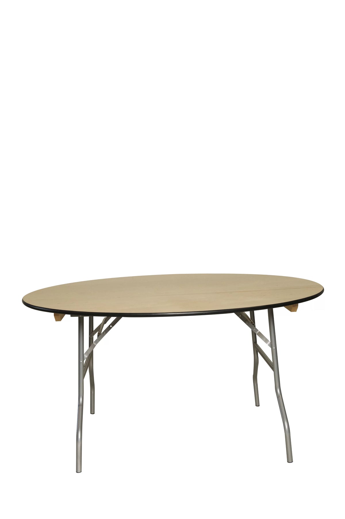60" Round Birch Wood Table Y319