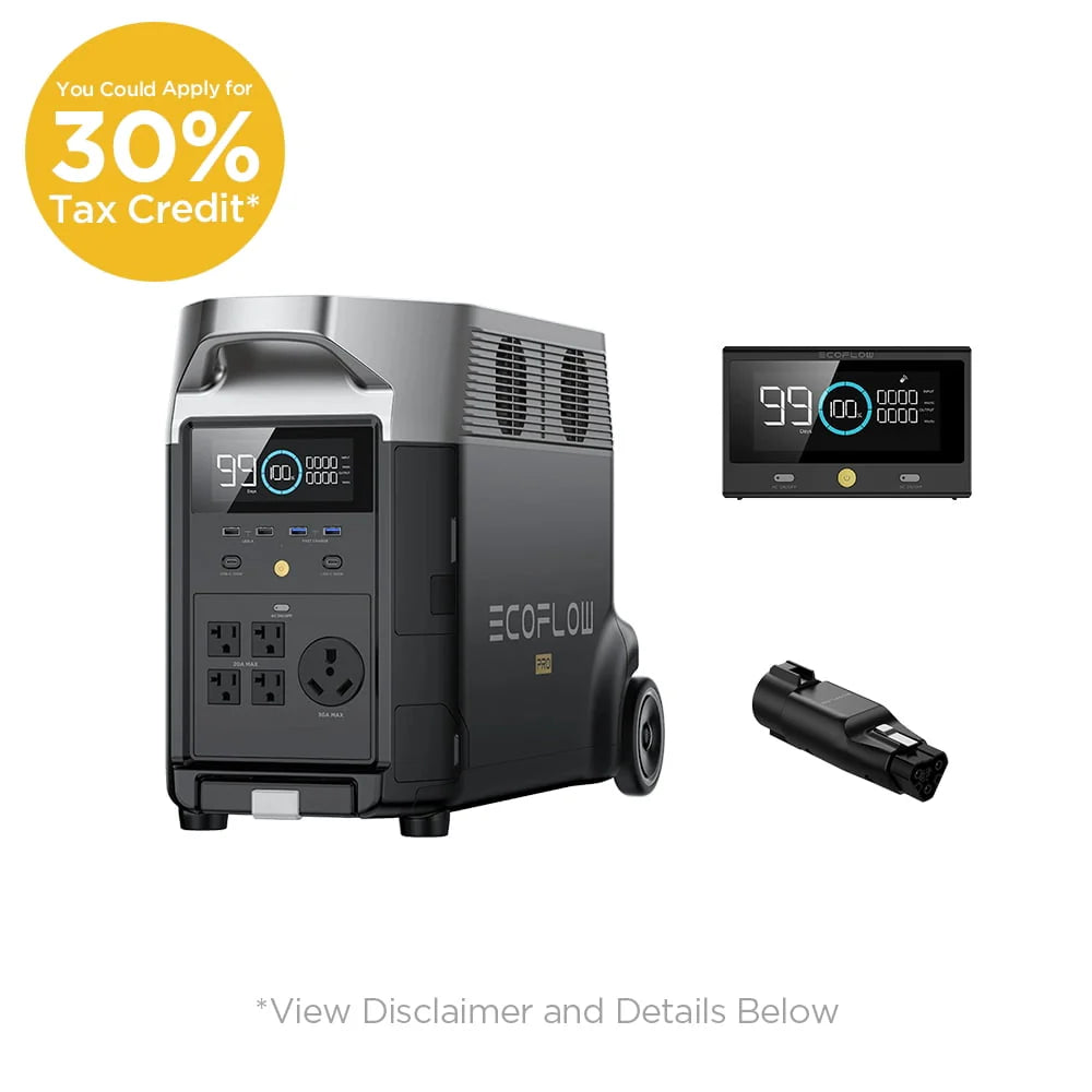 Portable Power Station with Remote Control and EV Adapter Y38835
