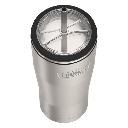 Stainless Steel Vacuum Insulated Tumbler with Lid and Straw 24 Ounce V646