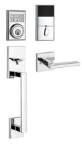 Polished Chrome Contemporary Deadbolt E15858